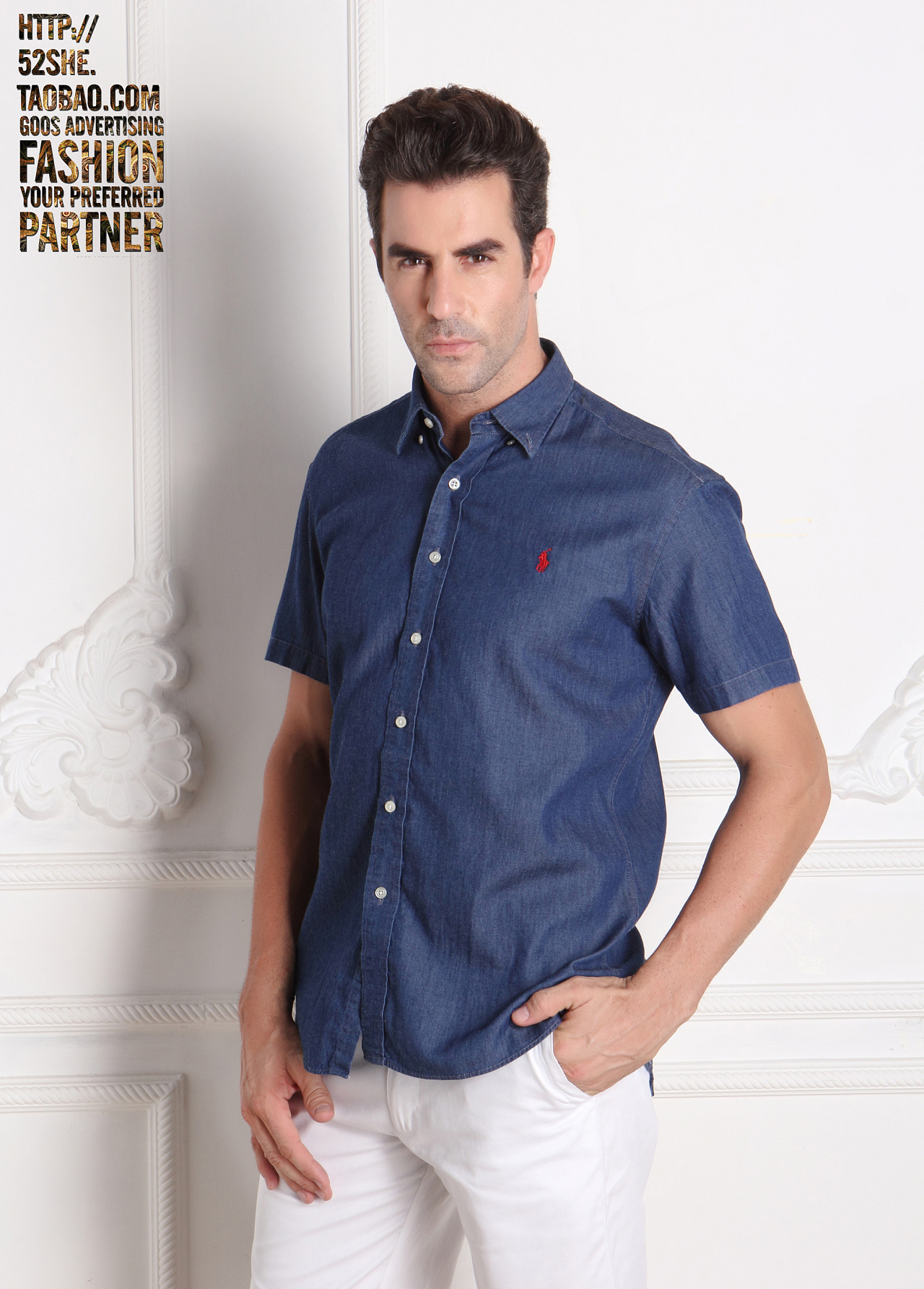 淘寶服裝平鋪拍攝男裝短袖T恤襯衫襯衣攝影服務(wù) 掛拍產(chǎn)品網(wǎng)拍 外籍男模T恤外套夾克正裝拍攝攝影